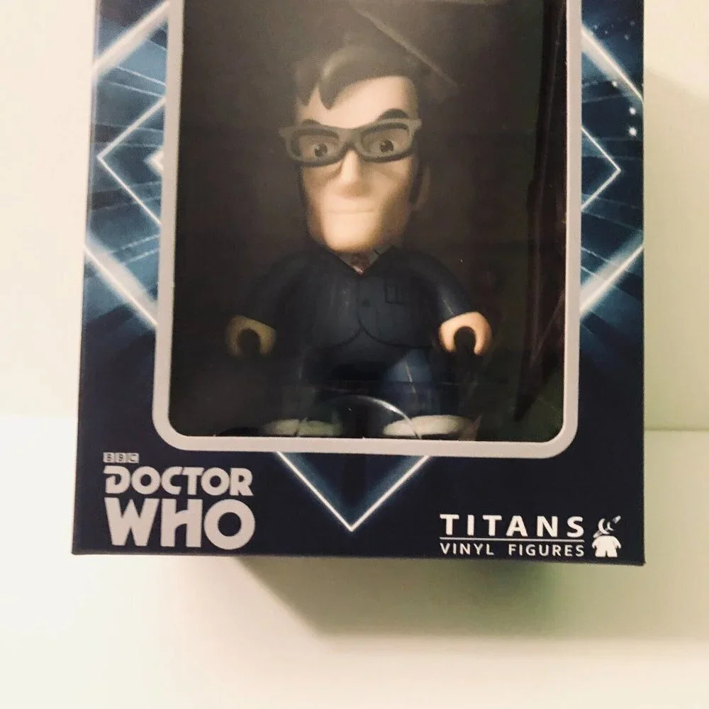 2012 Titan Doctor Who 10th Doctor With Glasses Vinyl Figure Toys Dr Who - Picture 4 of 12
